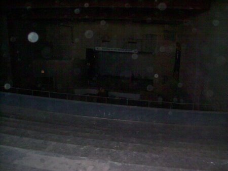 Auditorium today under rehab