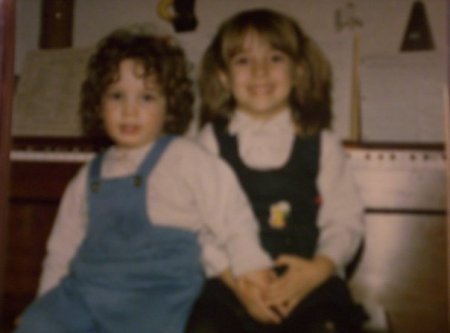 me and my big sis' - 1981 or so