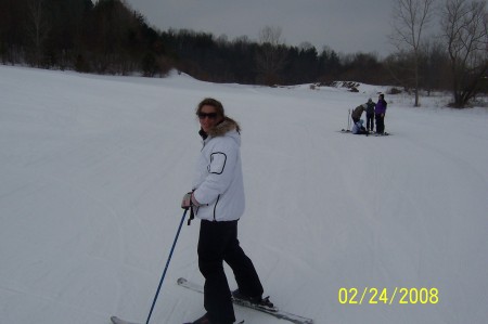 Me skiing with the family!