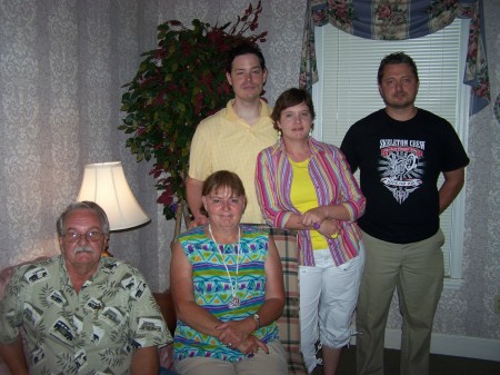 My dad, mom, Chris, me, & Jonathan 2008