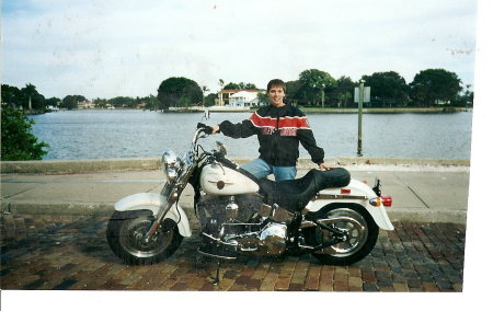 My favorite hobby riding the fat boy.......