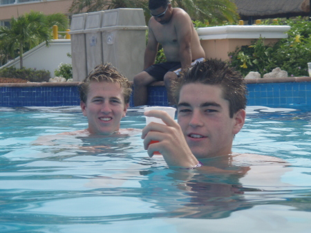 Boys in Cancun