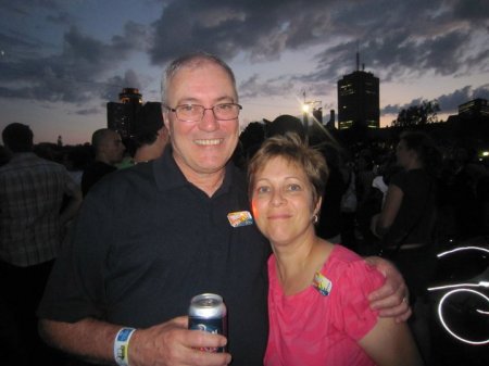 Me and my wife Lisa at Quebec City summerfest