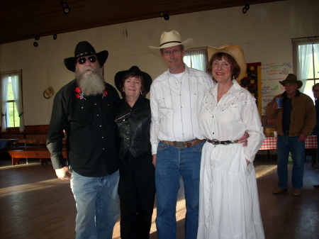 MAX and Wife Linda in black