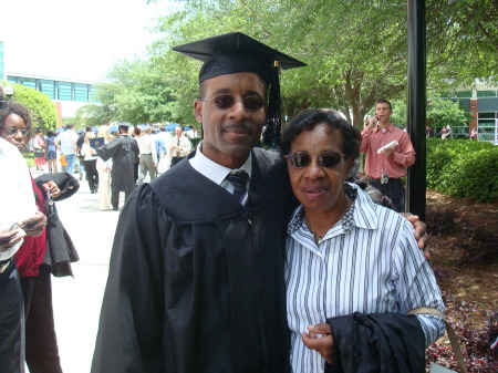 Mom and I at my graduation