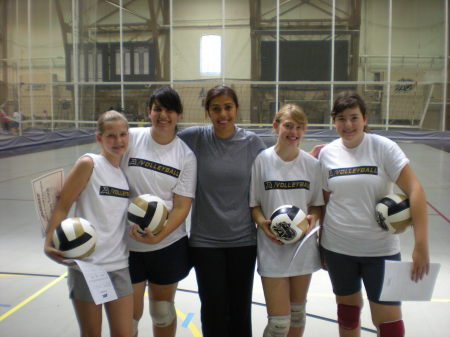 Volley Ball camp at West Point 2008
