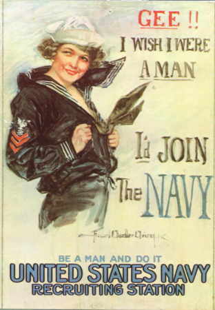 Old USN Recruiting poster that got me