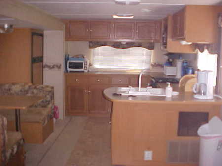 Camper kitchen