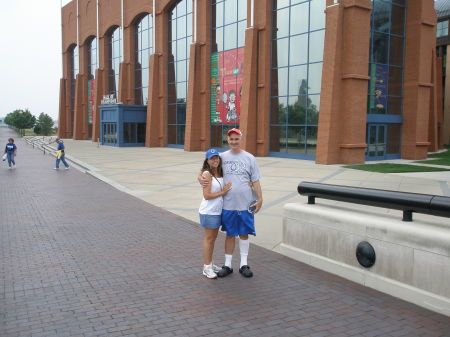 In front of NCAA in Indy