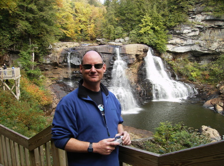 Ed at Blackwater Falls