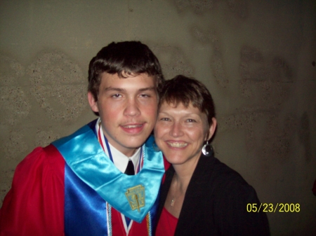 Mitchell (my baby) & me at his graduation-2008