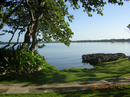 a view of the caribbean