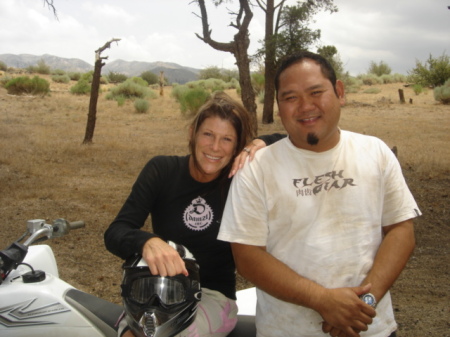 Me and John on the mountain ride