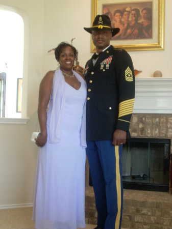 Sergeant Major Rodney & Mrs. Karen Gilchrist