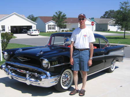Mike and a '57 Chevy