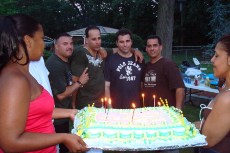 Jimmy, James, Myself,Chongo B- day Party