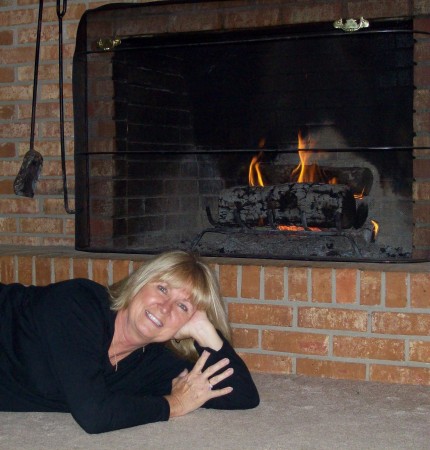 November lounging by the fireplace 2008