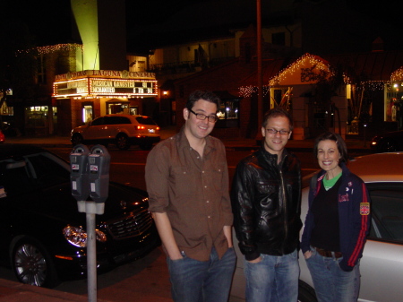 Brent, Adam and I hanging out in Laguna