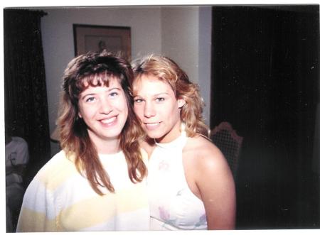 Me and Deana Vitale 1988