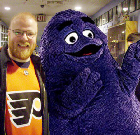 vlad and grimace chillin!