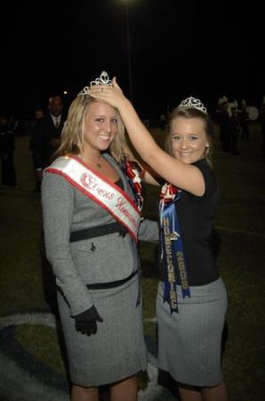 My daughter Molly 2008 Homecoming Queen