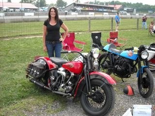 Vintage bike races, Mansfield Ohio