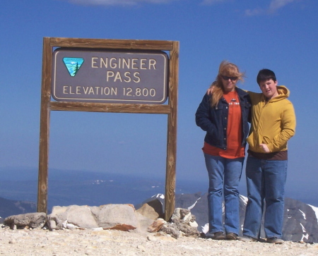 Top of Colorado Mountain