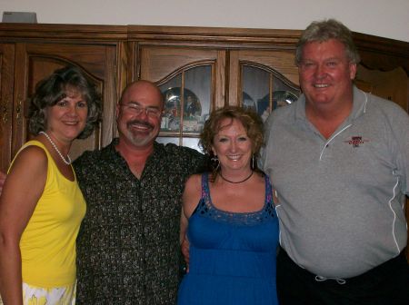 Denise, Darin and Donna Layton, and Kirk