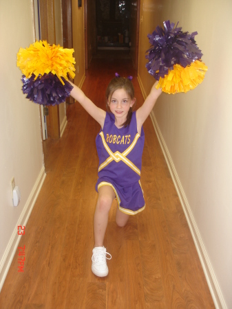 OS cheerleader Kelsey Maria