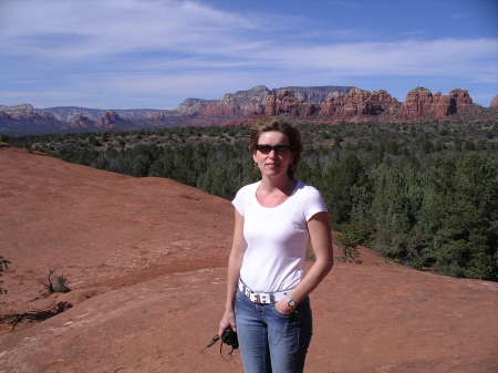 Me on Submarine Rock-Sedona AZ 3/08