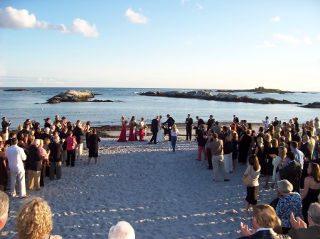 The Beach where Michelle got married