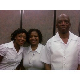 TARIE ME AND UNCLE AT MOMS 50TH BDAY PARTY!!