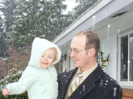 Jason & Keira in the Snow