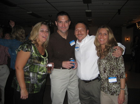 Rob East and Scott Mueller with wives