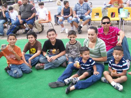 Family time at the stock-show!