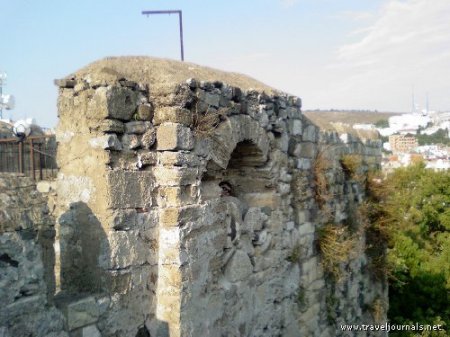 One of the ancient walls in Sinop, Turkey