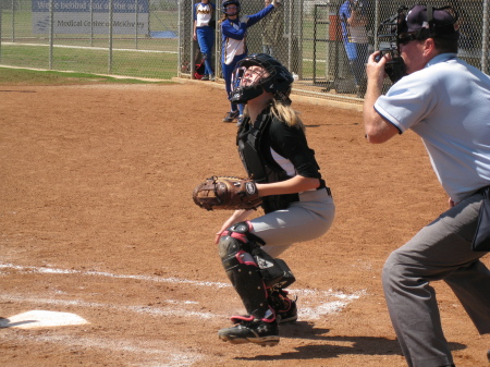 Haley as catcher