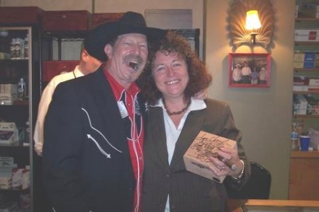 That's THE Kinky Friedman!