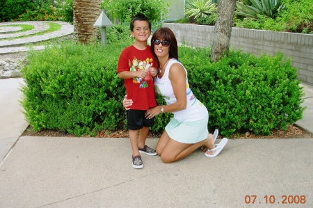 My little guy & I . July 2008