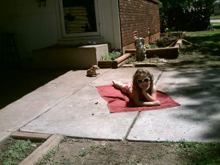 SHELBYROSE SUNBATHING