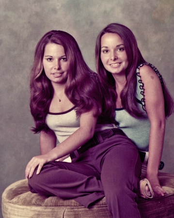 Michelle and Patty 1972
