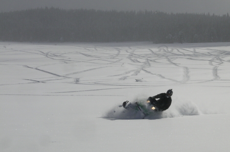 Powder turn