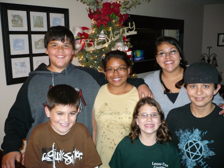 My kids - Christmas 2007