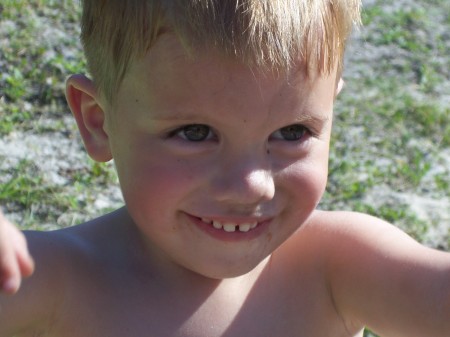 Grandson Jack, age 3