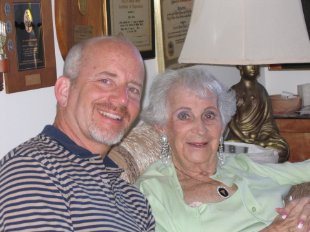 With Aunt Millie in Florida ~2006