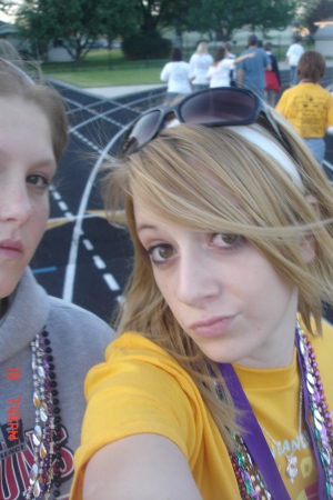 sister jess at relay for life(12yr. survivor)