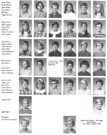 4th Grade 1969
