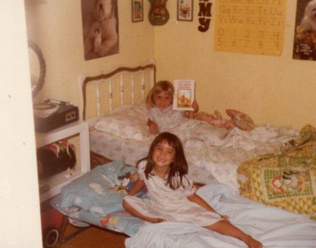 Sleep-over at Amy Fagg's house  (1st grade)