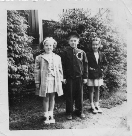 Ann, Ed Galvin, Mary Roache 1946