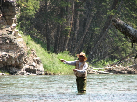 Flyfishing in Montana 2008